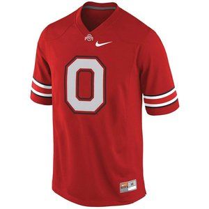 Nike Ohio State Buckeyes O Logo Football Jersey